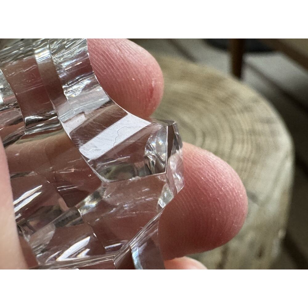 Waterford Curraghmore Cordial Hock Crystal Wine Glasses Knob Stem Trio Set Of 3 - Picture 6 of 13
